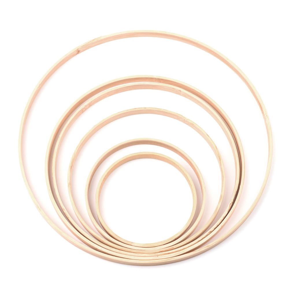 Wood Ring Blank - 10Pcs 10/12/15/18/20/26cm Ring Round Wooden Ring
