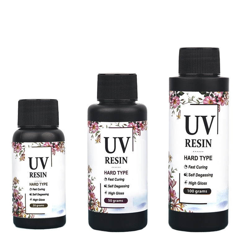 Resin Jewelry Kit - 20g/50g/100g Crystal Resin UV Glue DIY