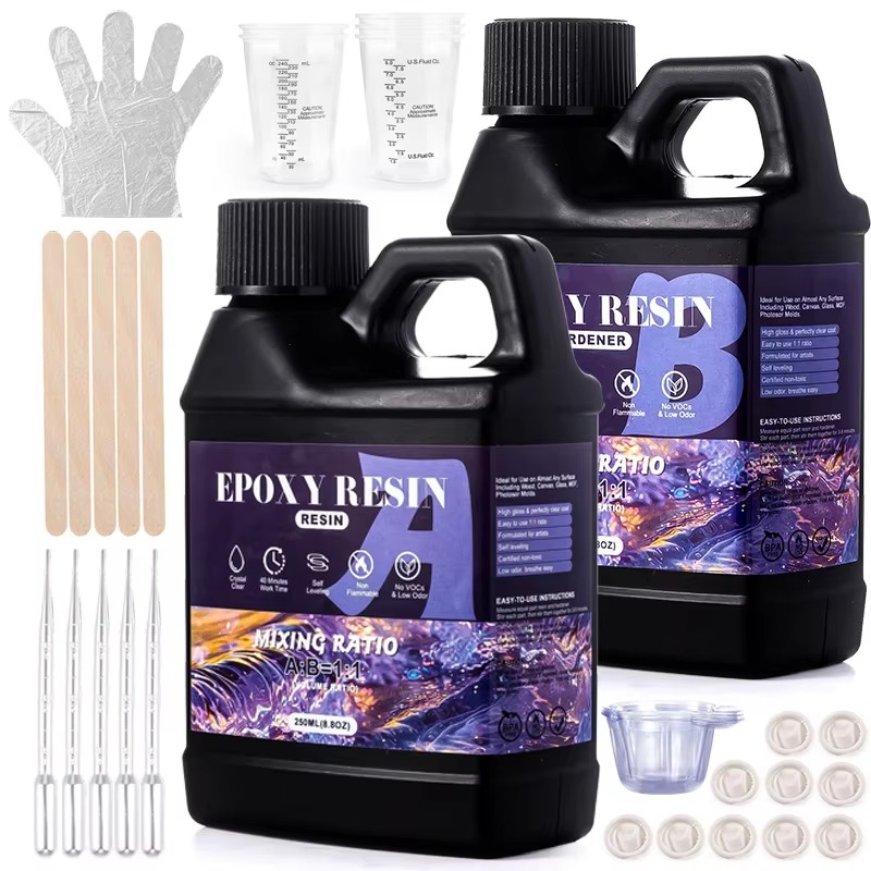 Resin Jewelry Kit - Easy Mix 1:1 Epoxy Resin Kit