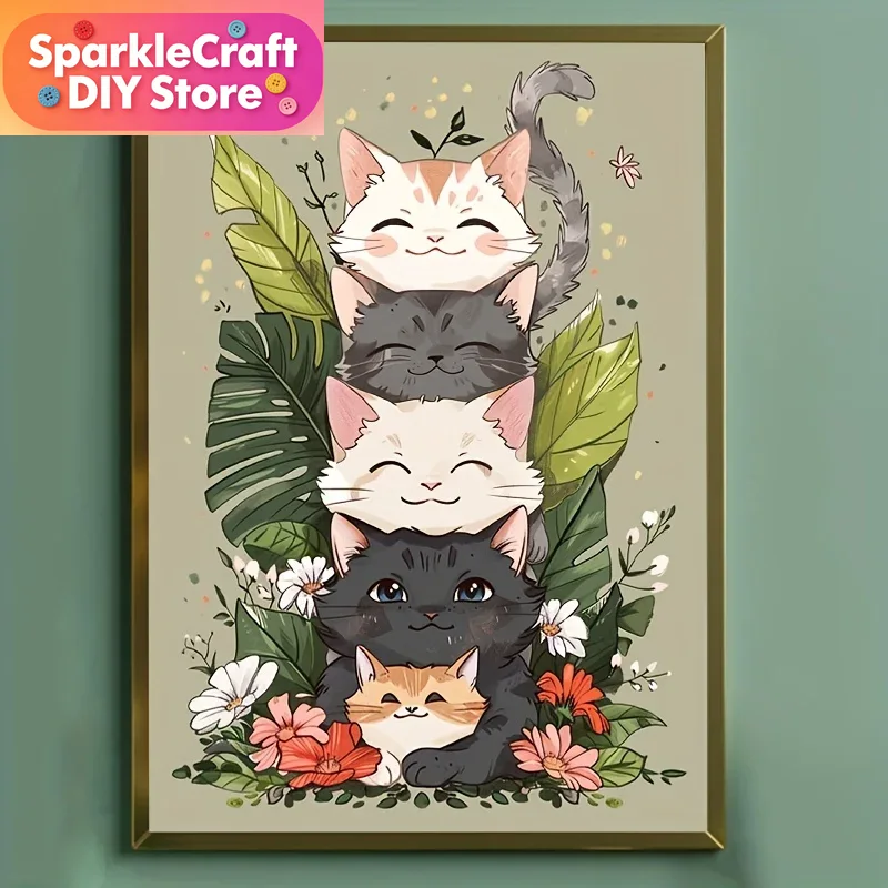 Resin Craft For Beginners - 1pc frameless 5D Diamond Painting Kit,