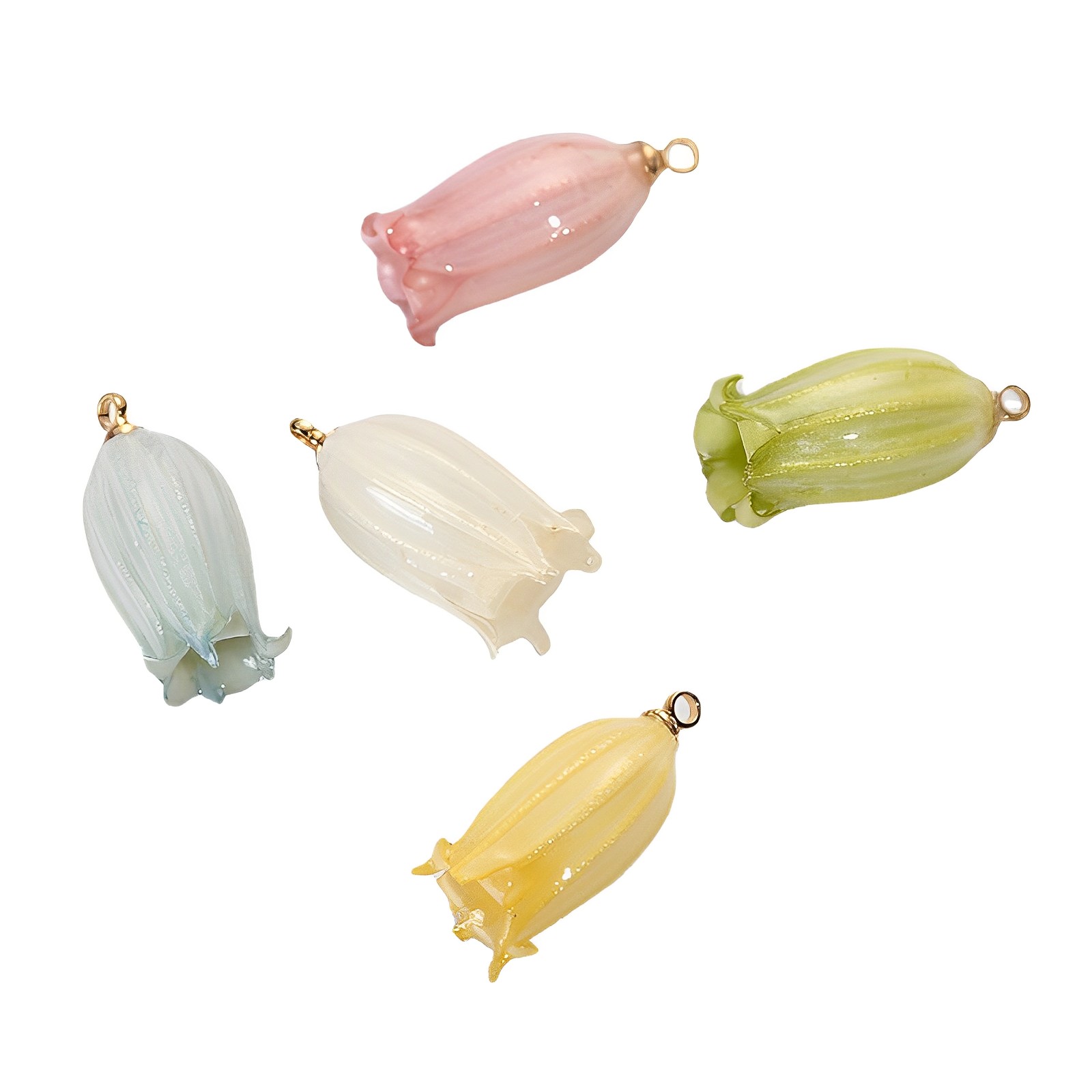 Resin Craft Ideas - Aqumotic 10pcs Small Flower Convallaria Majalis
