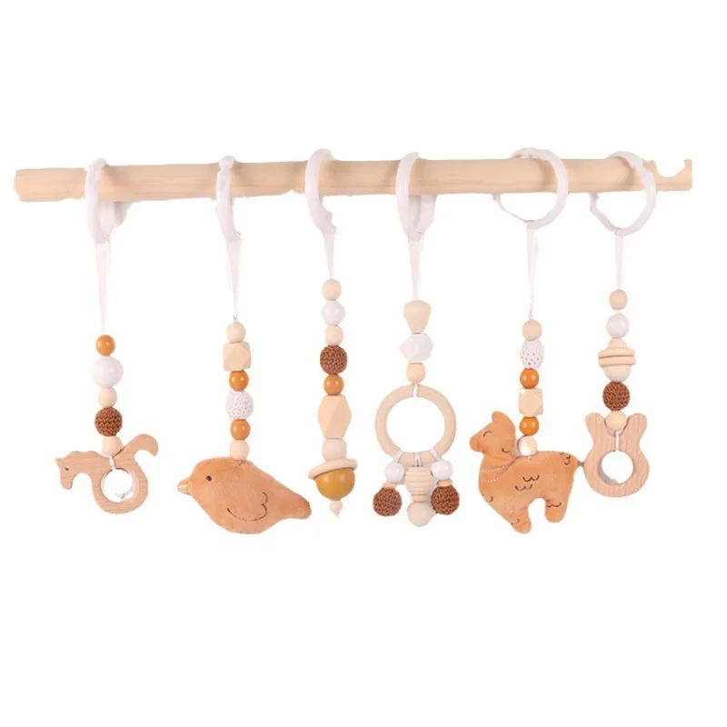 Wood Ring Blank - 6Pcs Wooden Baby Toys Wooden Beech