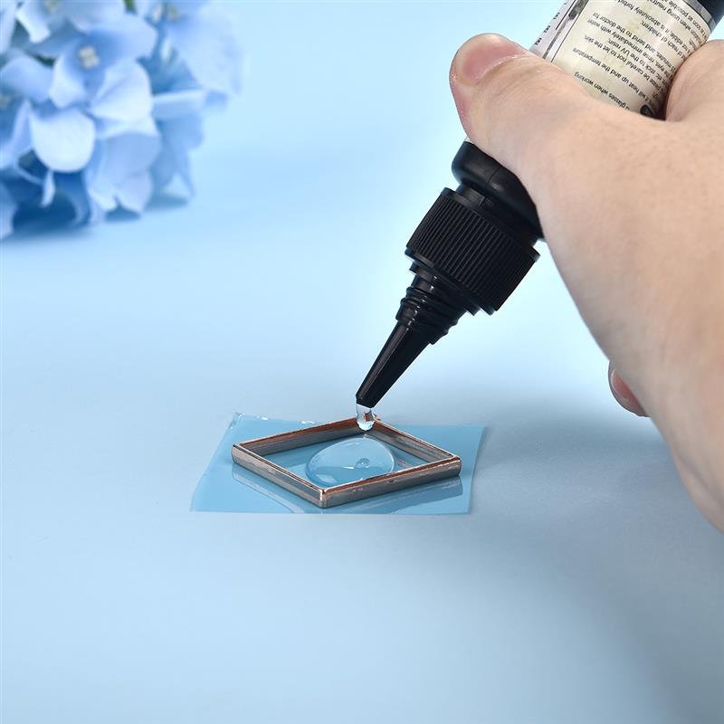 10g 25g Hard UV Resin DIY Fast - Gold Foil Flakes 评论和价格