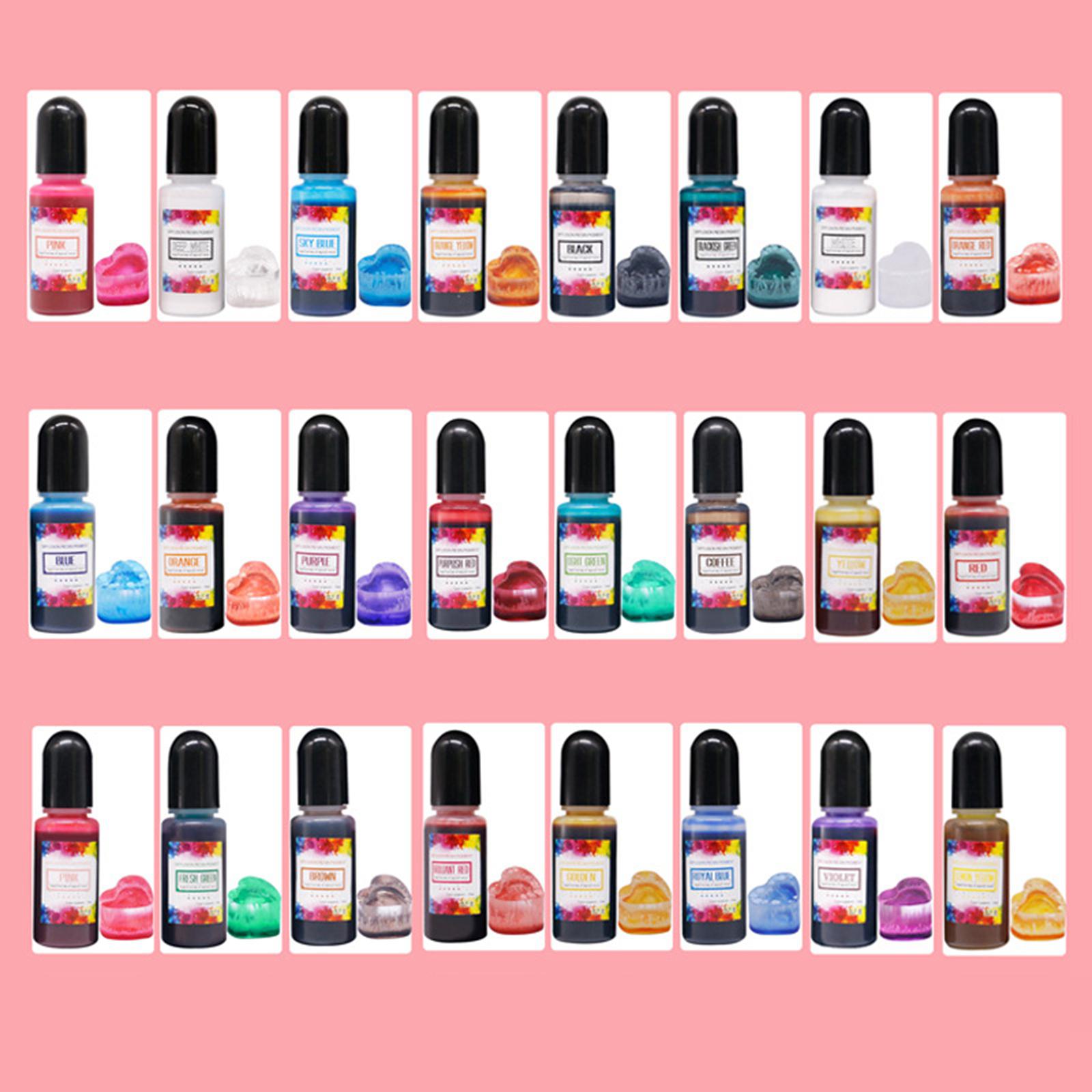 24Pcs Alcohol Inks Epoxy Resin - Resin Dye Alcohol 评论和价格