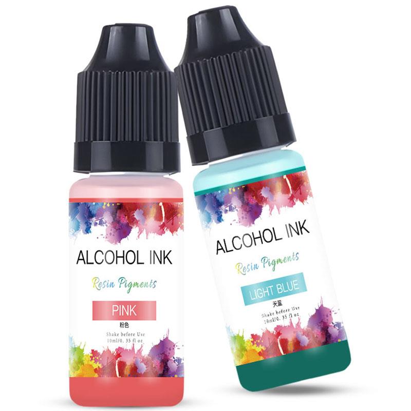 10ml/Bottle 22Colors Alcohol I - Resin Dye Alcohol 评论和价格