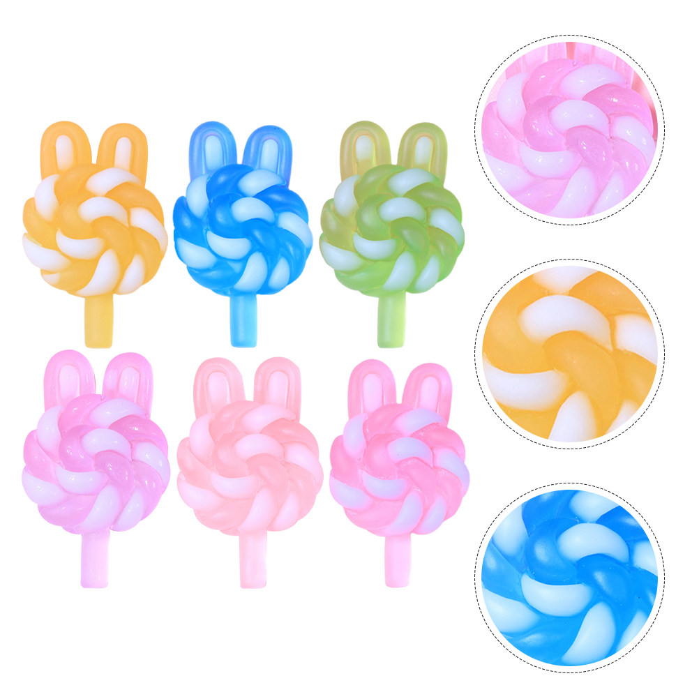 24Pcs Cute Cartoon Lollipop Ch - Crafting Resin 评论和价格