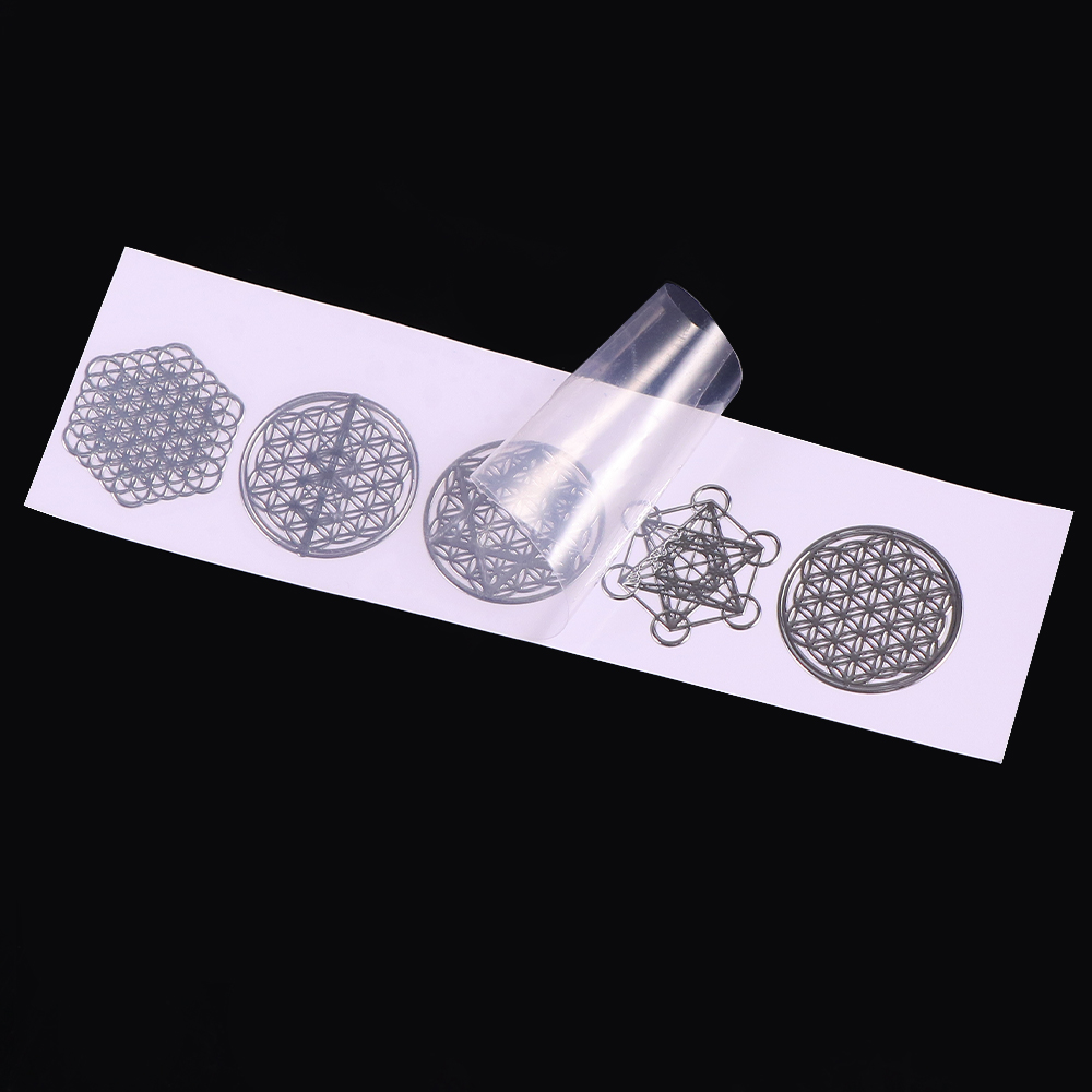 New Geometric Pattern Metal En - Flower Preservation Resin 评论和价格