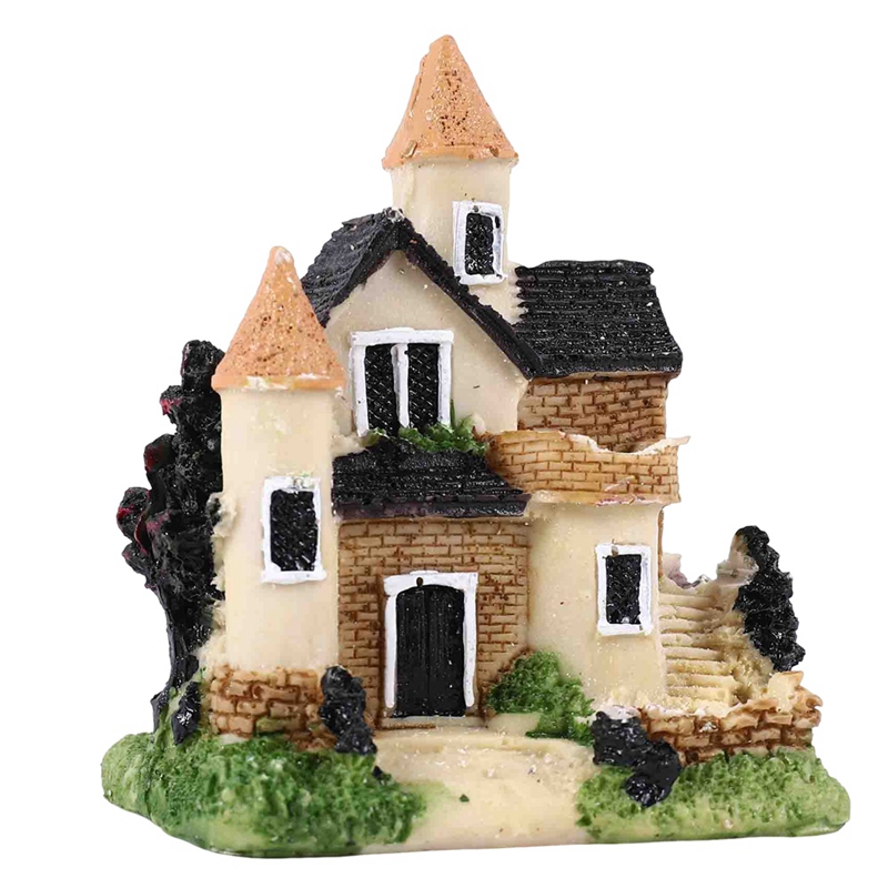 Cute Mini Resin House Miniatur - Crafting Resin 评论和价格