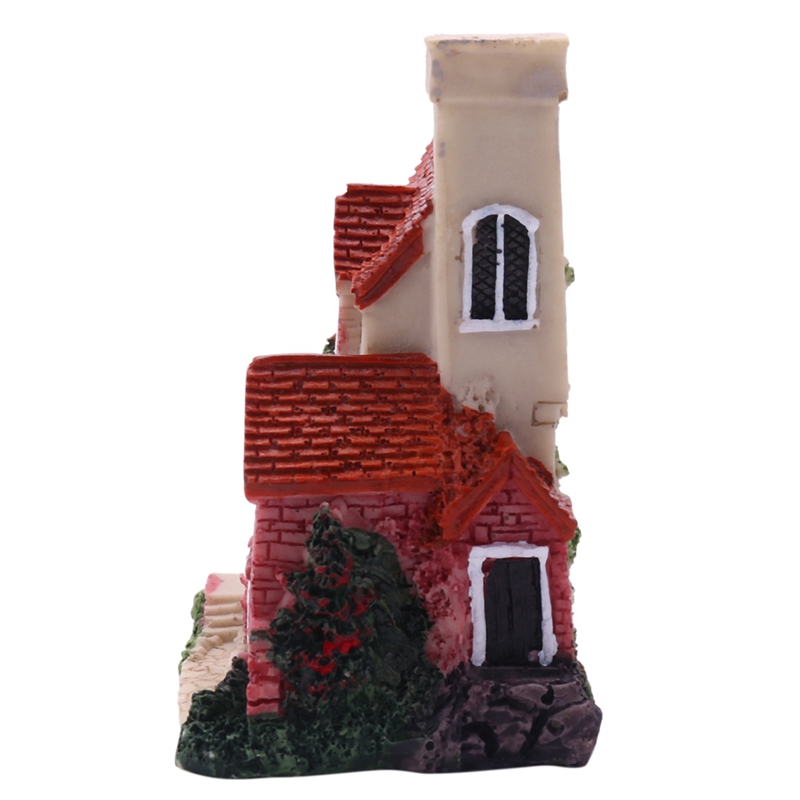 Cute Mini Resin House Miniatur - Crafting Resin 评论和价格