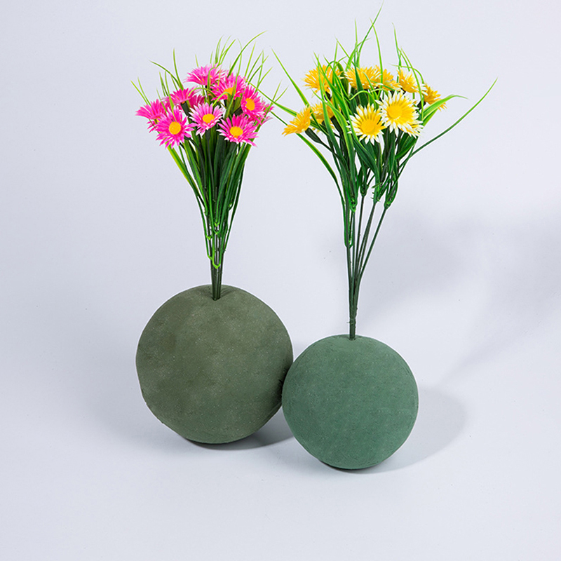 NEW! 1Pc 9/12/15cm Round Green - Dried Flower Bulk 评论和价格