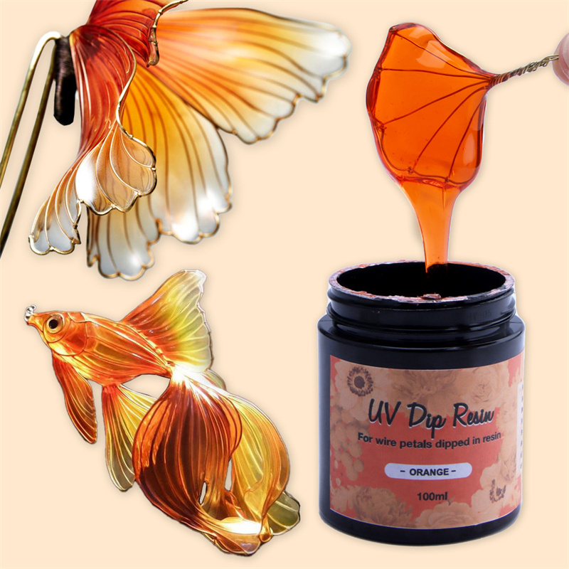 40/100ml UV DIP RESIN High Tra - Flower Preservation Resin 评论和价格