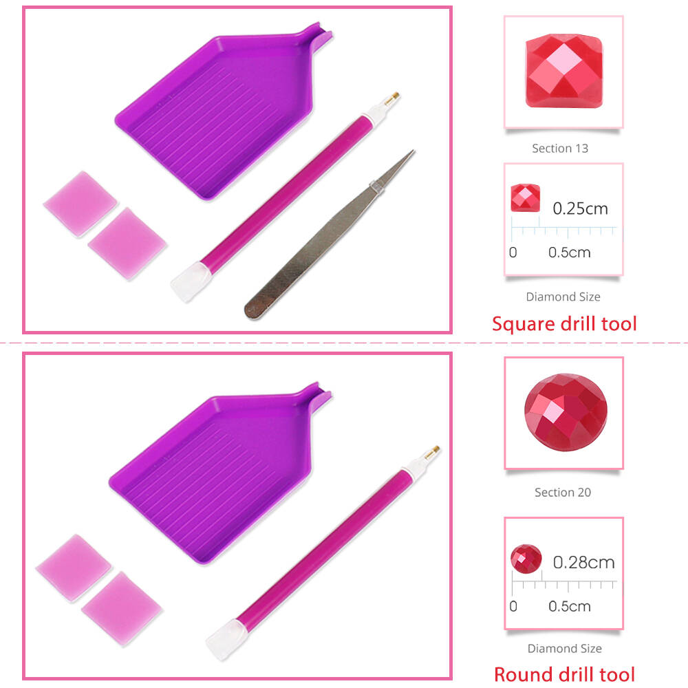 Frameless, 5D DIY Diamond Mosa - Resin Craft For Beginners 评论和价格