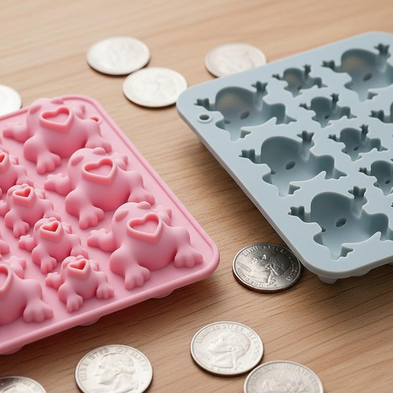 Frogs Silicone Mold, Candy Cho - Silicone Mold Tray 评论和价格