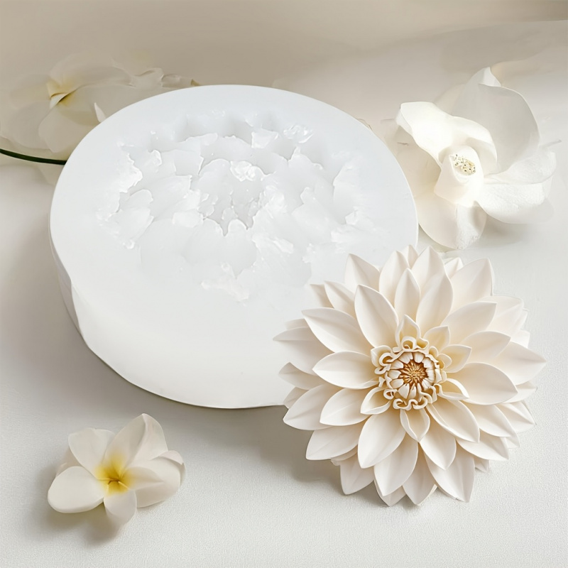 Lotus Flower Silicone Mold，For - Resin Craft Ideas 评论和价格