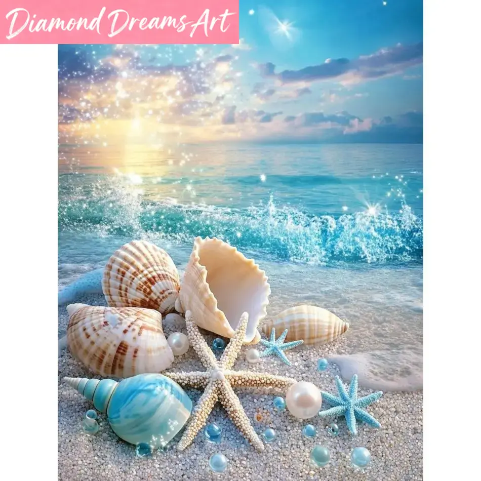 Frameless, Beach Shell Diamond - Resin Craft For Beginners 评论和价格