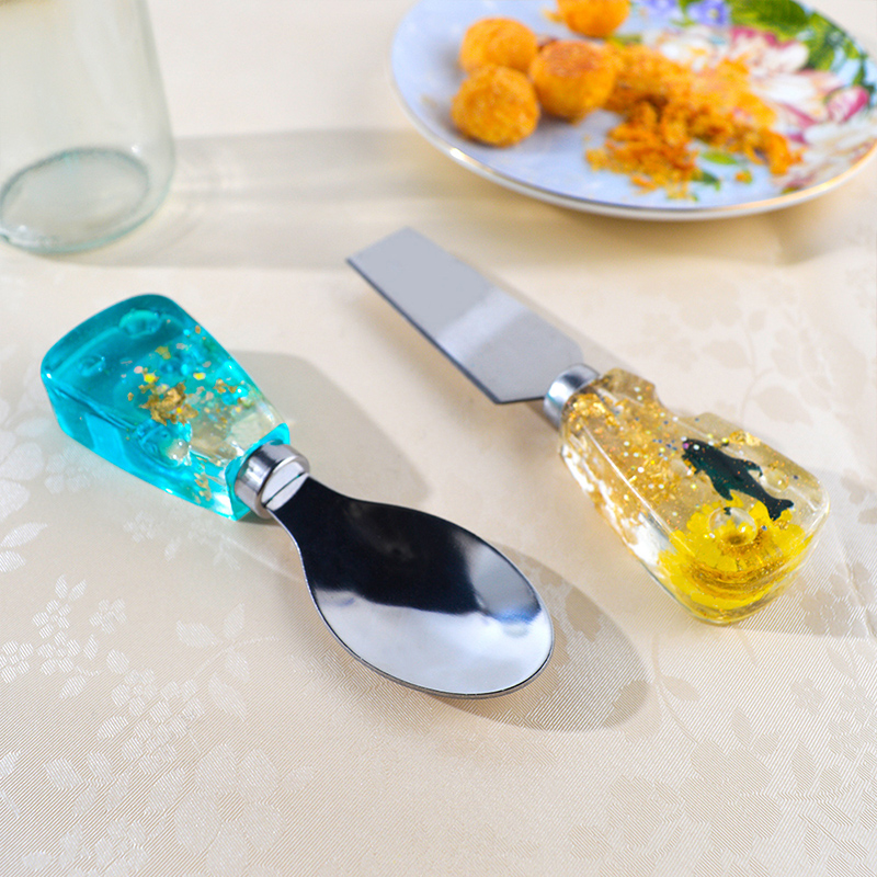 DM379 Knife And Fork Handle Re - Flower Preservation Resin 评论和价格