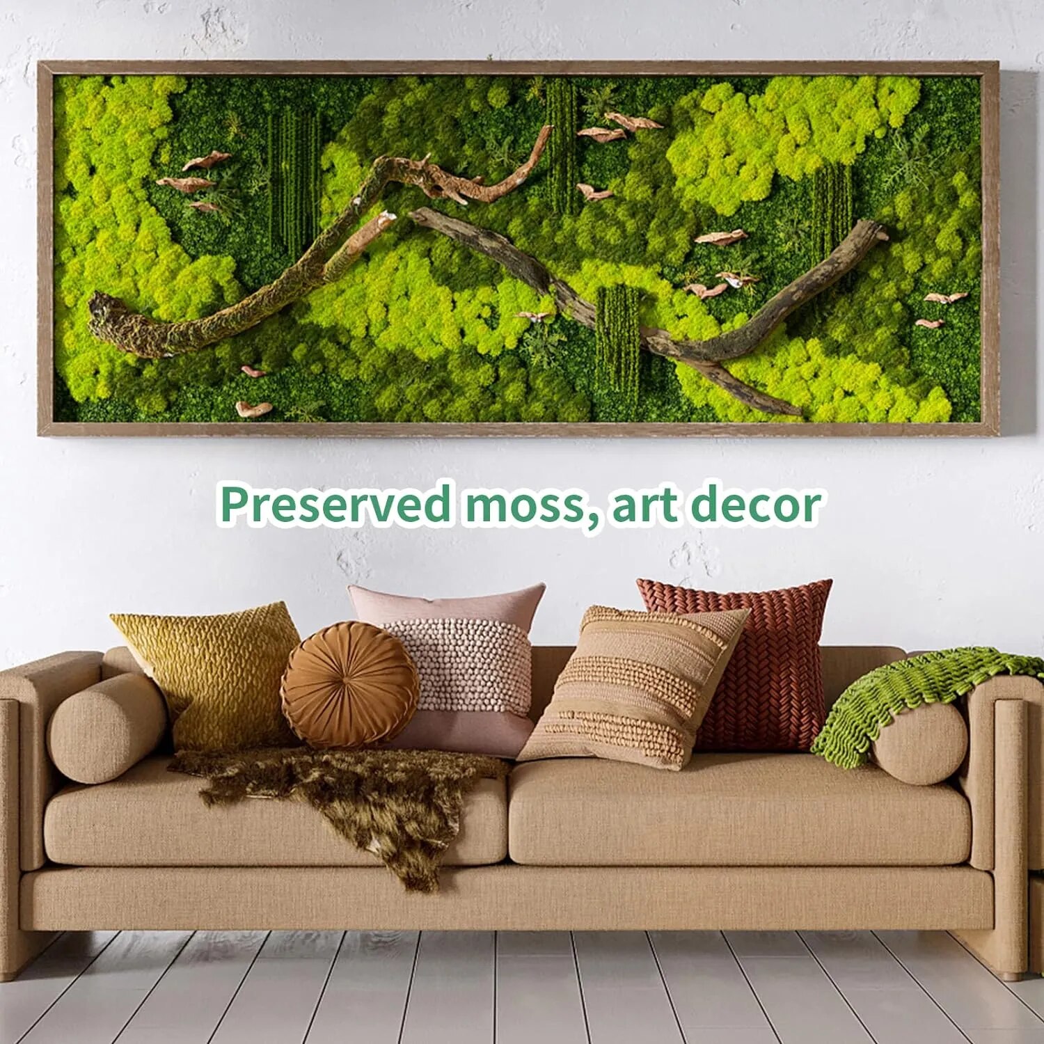 Artificial Green Plants Eterna - Terrarium Moss Art 评论和价格