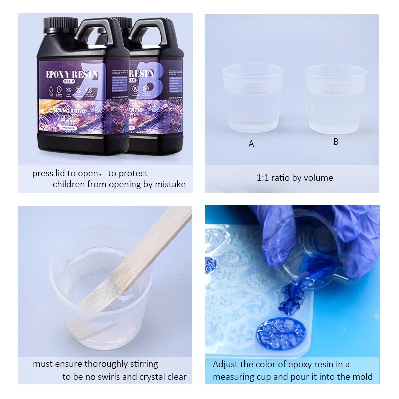 Easy Mix 1:1 Epoxy Resin Kit C - Resin Jewelry Kit 评论和价格