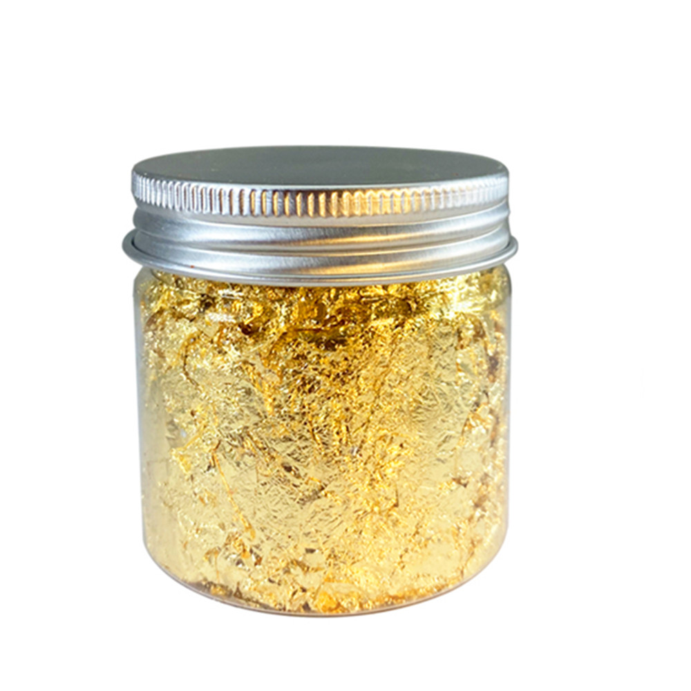 Imitation Rose Gold Silver Cop - Gold Foil Flakes 评论和价格
