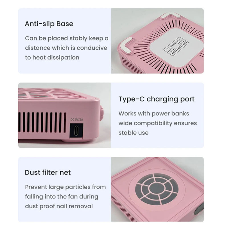 Rechargeable Nail Dust Collect - Vacuum Chamber Small 评论和价格