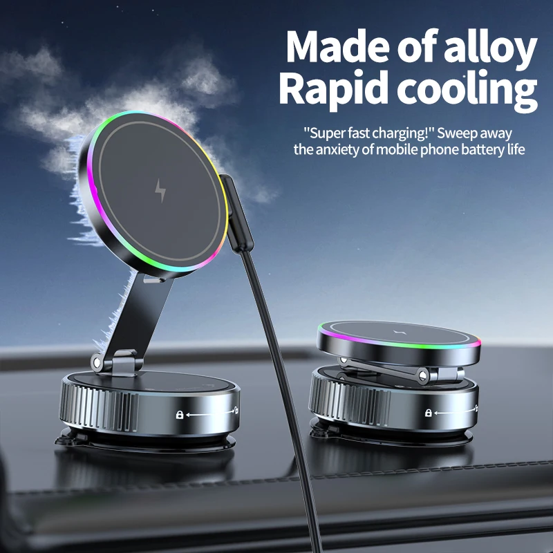 15W Wireless Car Charger Phone - Vacuum Chamber Small 评论和价格