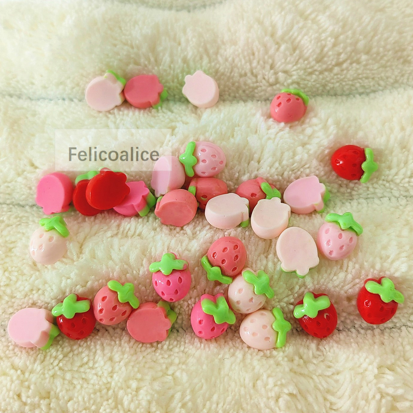 30Pcs New Cute Resin Mini Smal - Flower Preservation Resin 评论和价格