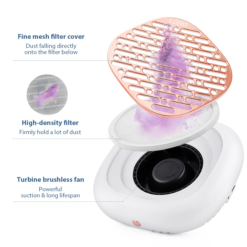 130W High Power Mini Nail Dust - Vacuum Chamber Small 评论和价格