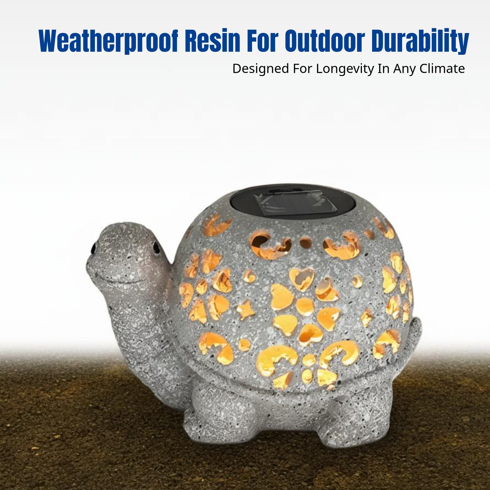 Garden Decor, Solar Hollow Tur - Crafting Resin 评论和价格