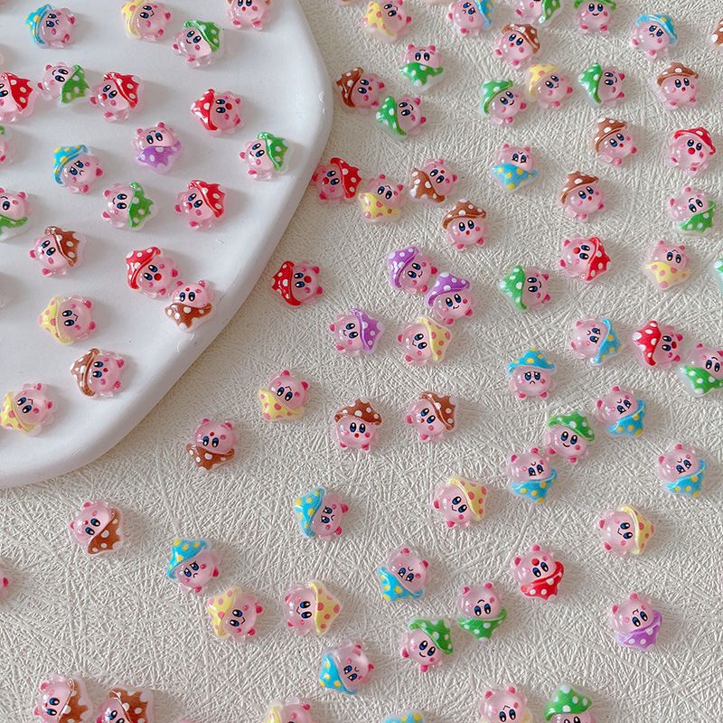 2/10/20pcs Kirby Nail Charms 3 - Crafting Resin 评论和价格
