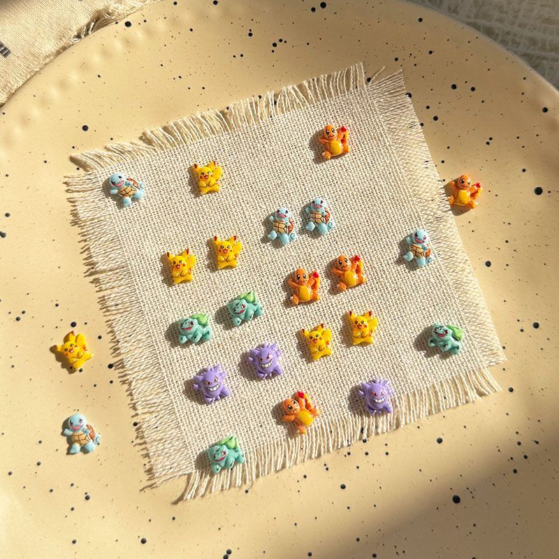 Pokemon nail art accessories,  - Crafting Resin 评论和价格
