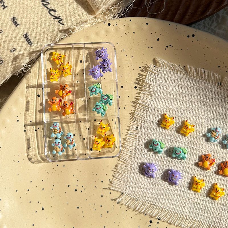 Pokemon nail art accessories,  - Crafting Resin 评论和价格