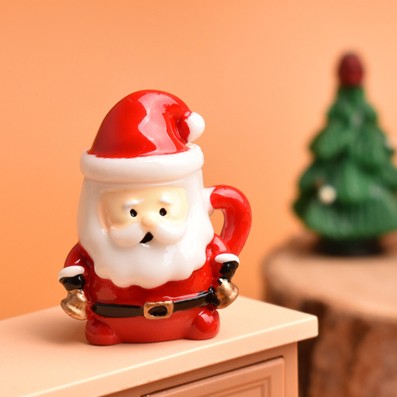 Mini Santa Teacup Ornament - R - Crafting Resin 评论和价格