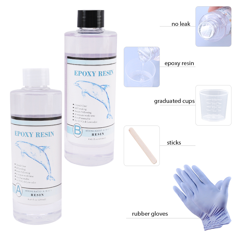 1:1 Clear Epoxy Resin Crystal  - Resin Jewelry Kit 评论和价格