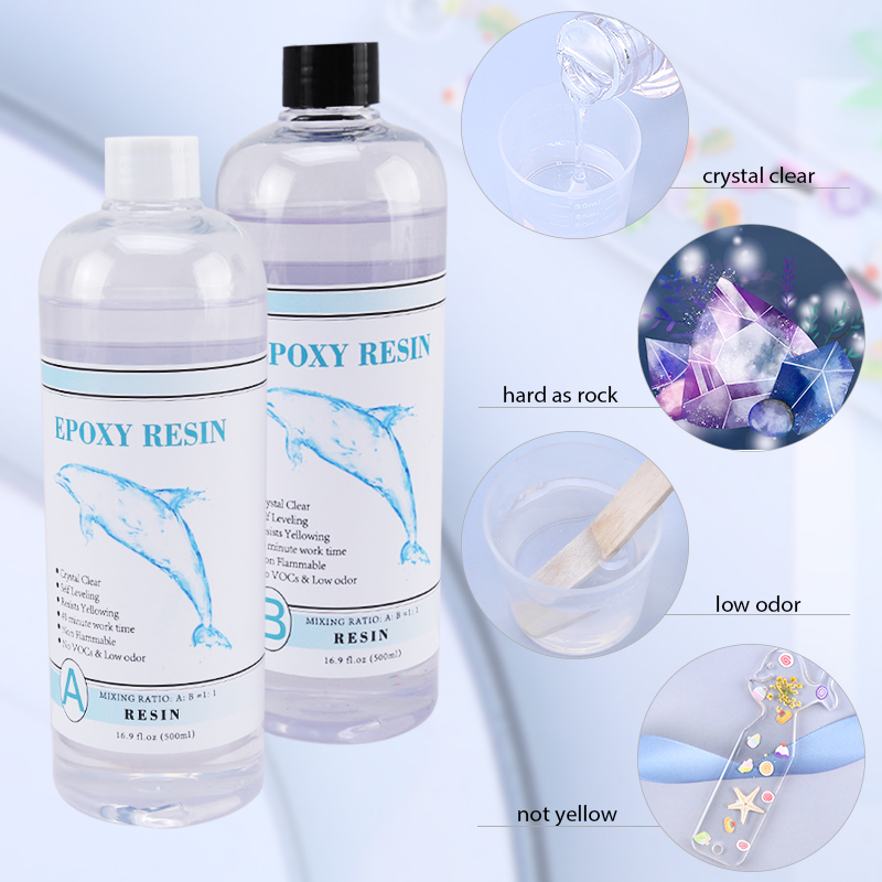1:1 Clear Epoxy Resin Crystal  - Resin Jewelry Kit 评论和价格