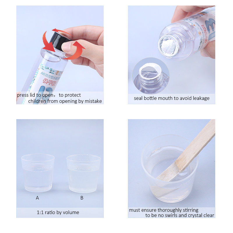 1:1 Clear Epoxy Resin Crystal  - Resin Jewelry Kit 评论和价格