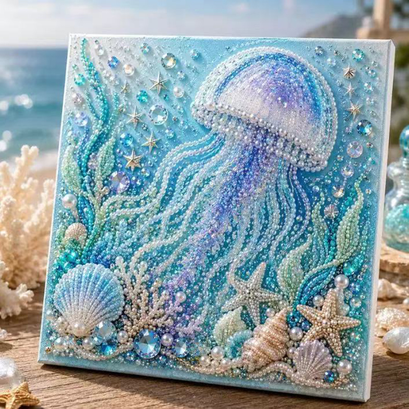 Ocean Diamond Pearl Painting D - Resin Craft For Beginners 评论和价格