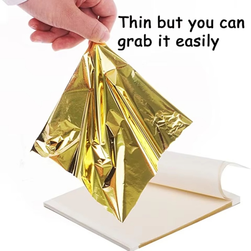 100pcs Imitation Gold Sliver C - Gold Foil Flakes 评论和价格